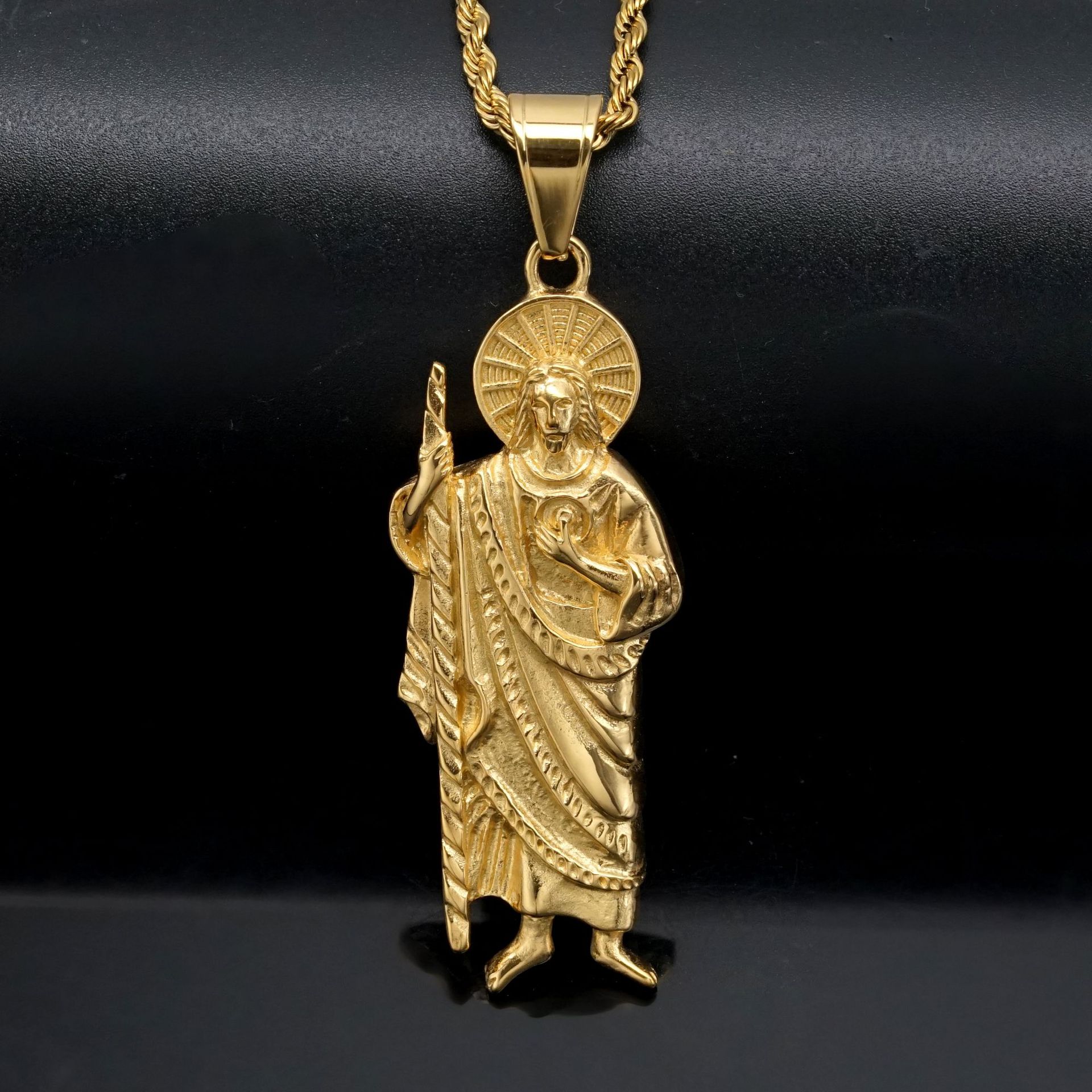 Jewelry Making Singapore - Pendentifs en acier inoxydable 316L Santa