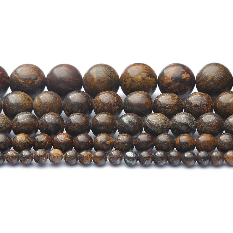 Jewelry Making Stones - Perles rondes en pierre naturelle de