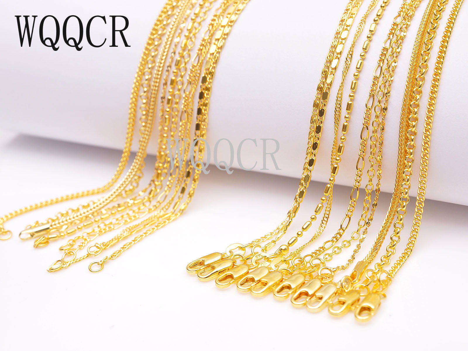 Jewelry Making Singapore - Collier rempli d'or 18 carats, bijoux