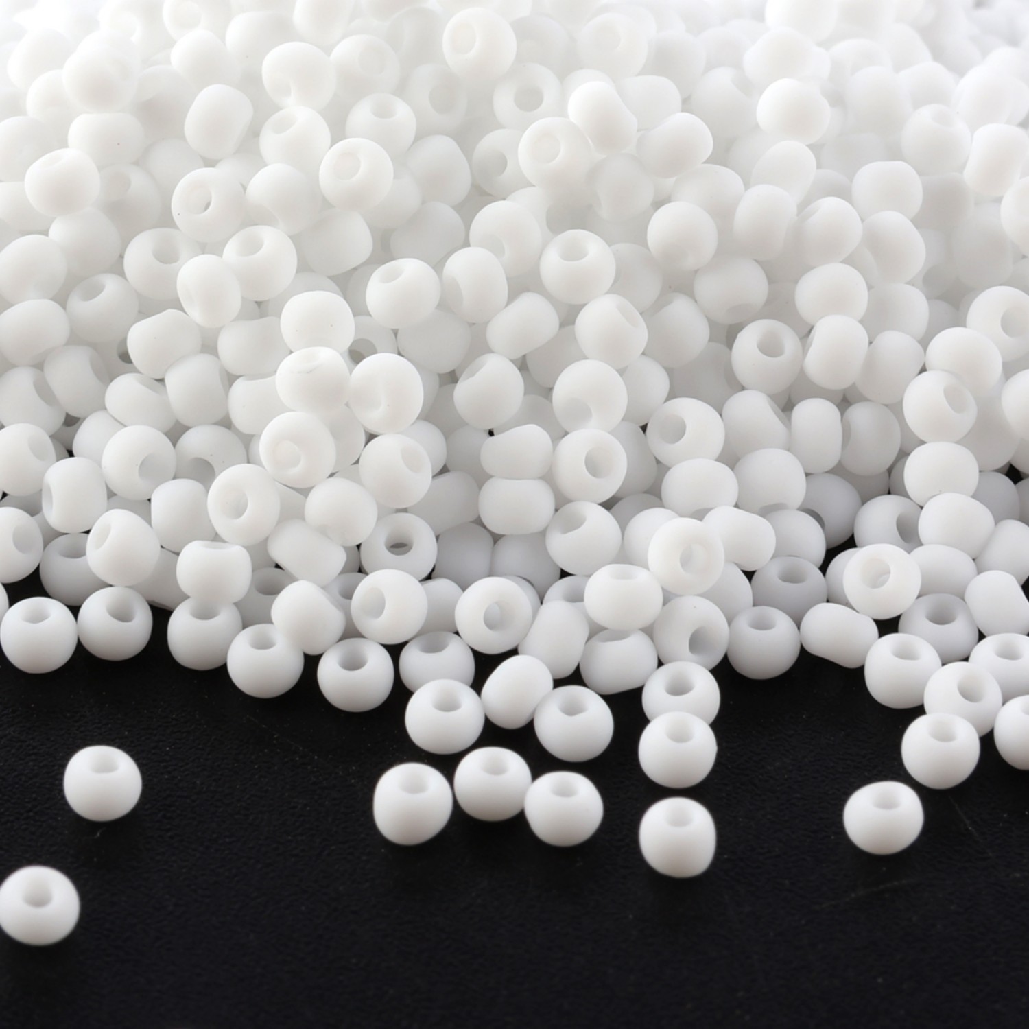 Seed Bead Tube - Perles de rocaille CJ 11/0 noires