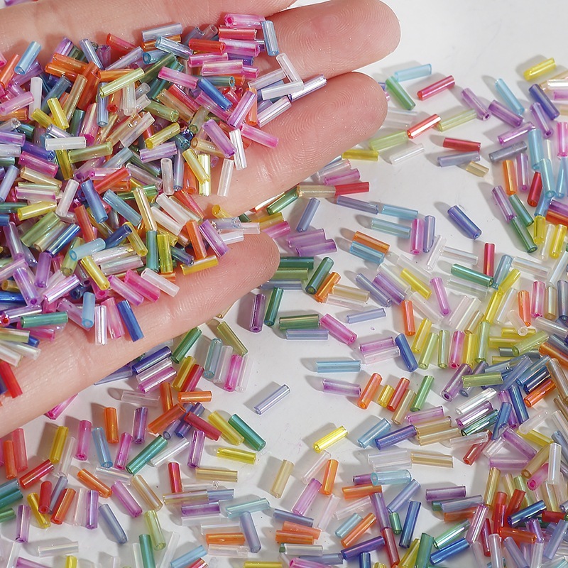 Crimp Bead Tube - 2x7mm 600 pcs/lot perles de cristal