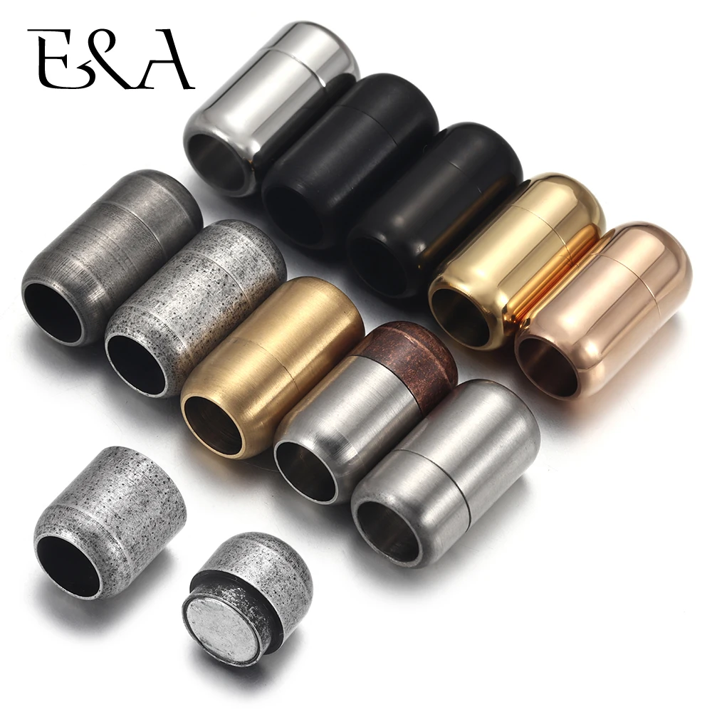Jewelry Making Pins - Fermoirs magnétiques ronds en acier inoxydable,
