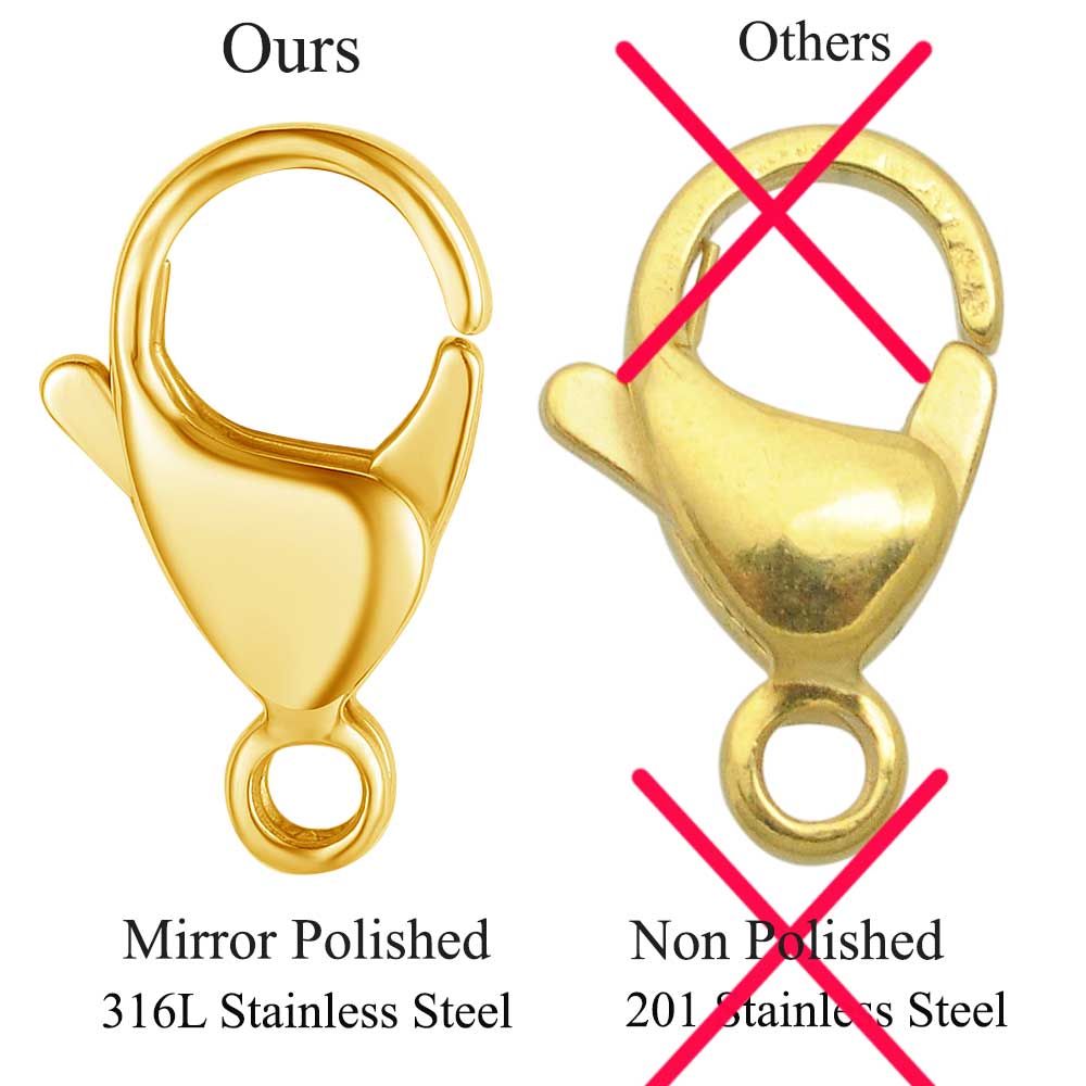 Fermoirs mousquetons en acier  - Jewelry Making Pins avis et prix