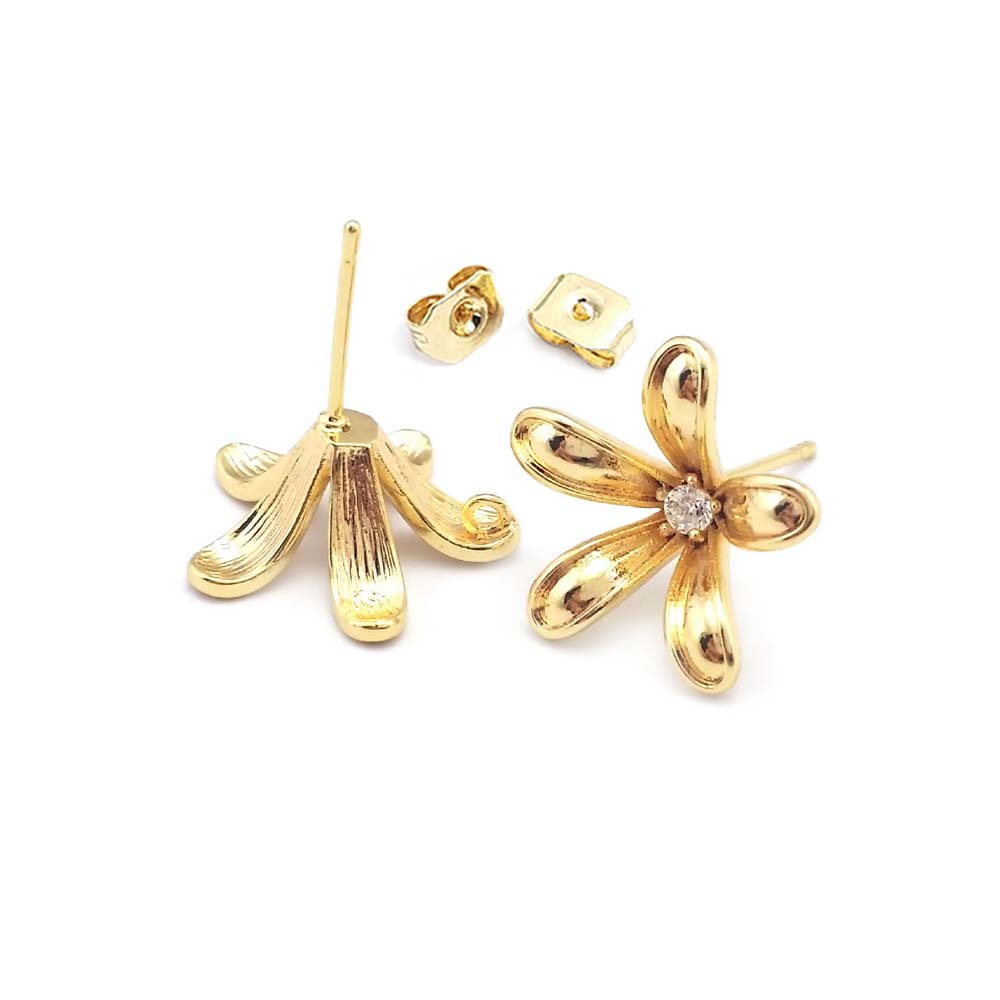 Boucles d'oreilles clous en la - Jewelry Making Pins avis et prix