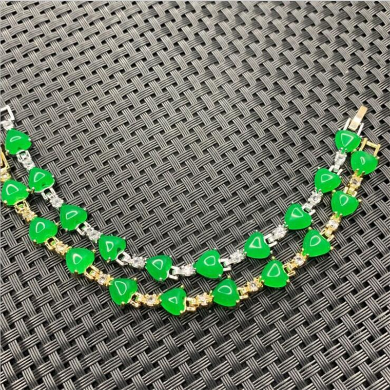 Bracelet en pierre de calcédoi - Jewelry Making Singapore avis et prix