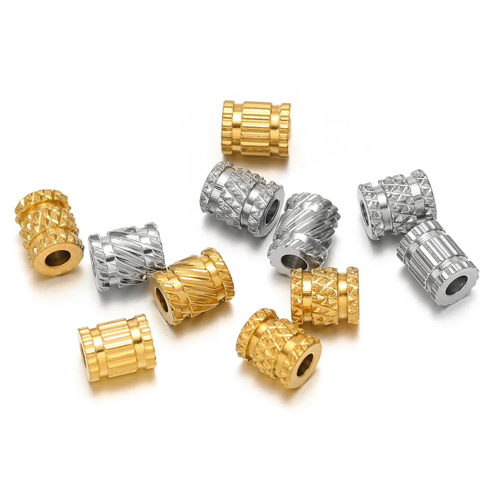 Perles à gros trous en acier i - Crimp Bead Tube avis et prix
