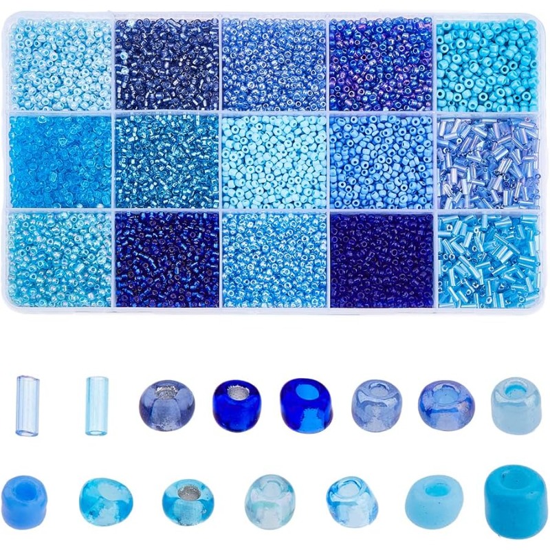 15000 pièces 15 Styles de perl - Seed Bead Tube avis et prix