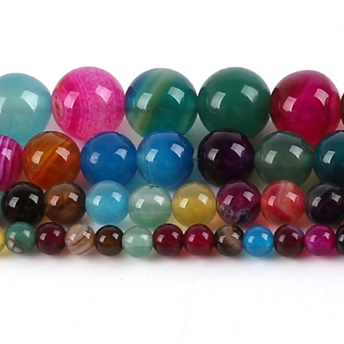 Perles en pierre d'agate natur - Jewelry Making Stones avis et prix