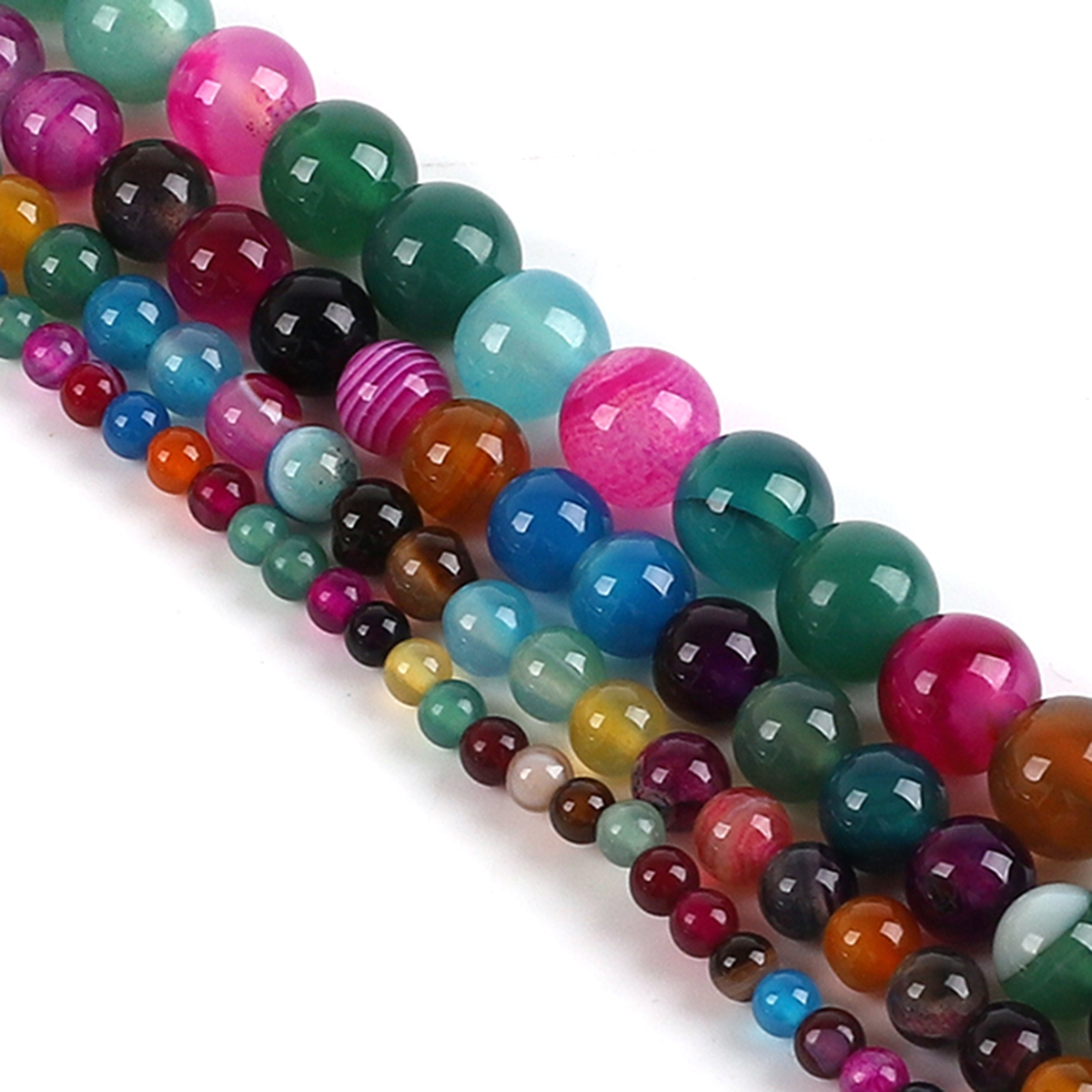 Perles en pierre d'agate natur - Jewelry Making Stones avis et prix