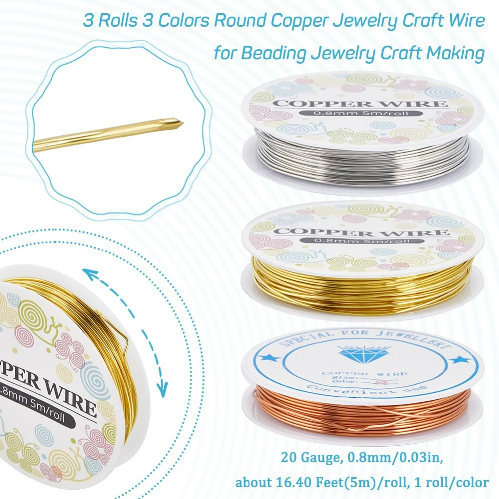 Fil de cuivre pur pour bijoux  - Jewelry Making Degree avis et prix