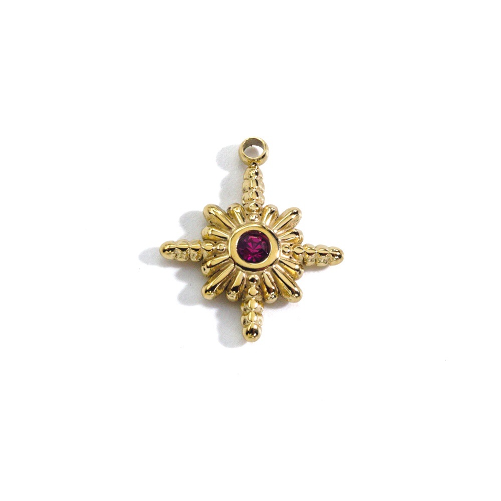 Collier à breloques en acier i - Jewelry Making Stones avis et prix