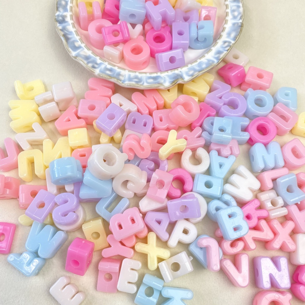 Perles de lettres en acrylique - Jewelry Making Degree avis et prix