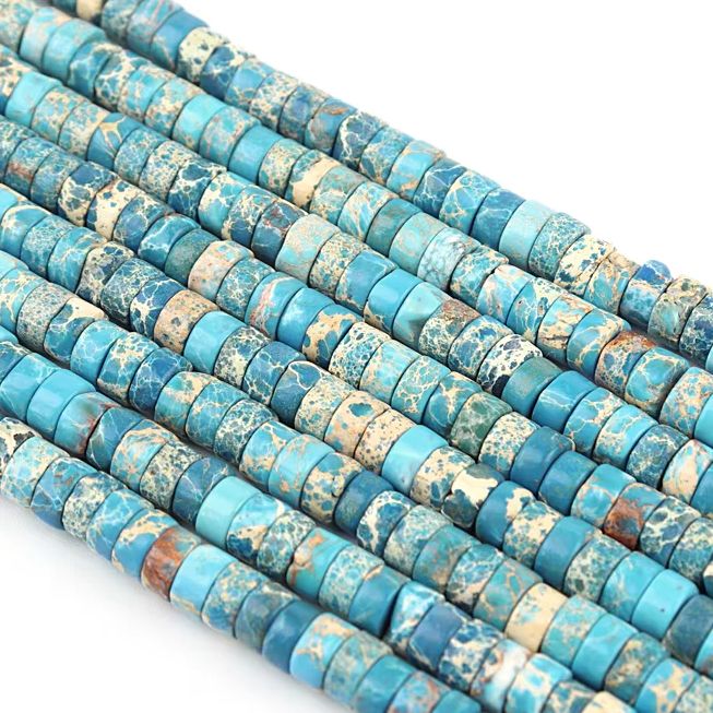 Perles de Turquoise Naturelle  - Jewelry Making Stones avis et prix