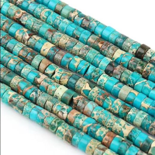 Perles de Turquoise Naturelle  - Jewelry Making Stones avis et prix