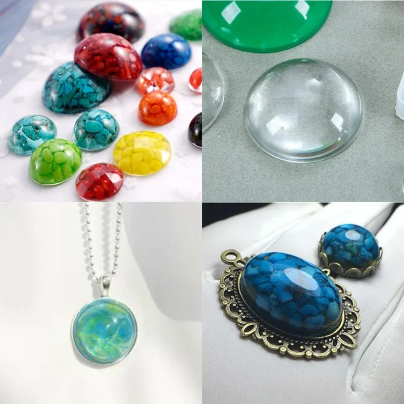 1 moule en silicone demi-sphèr - Jewelry Making Degree avis et prix