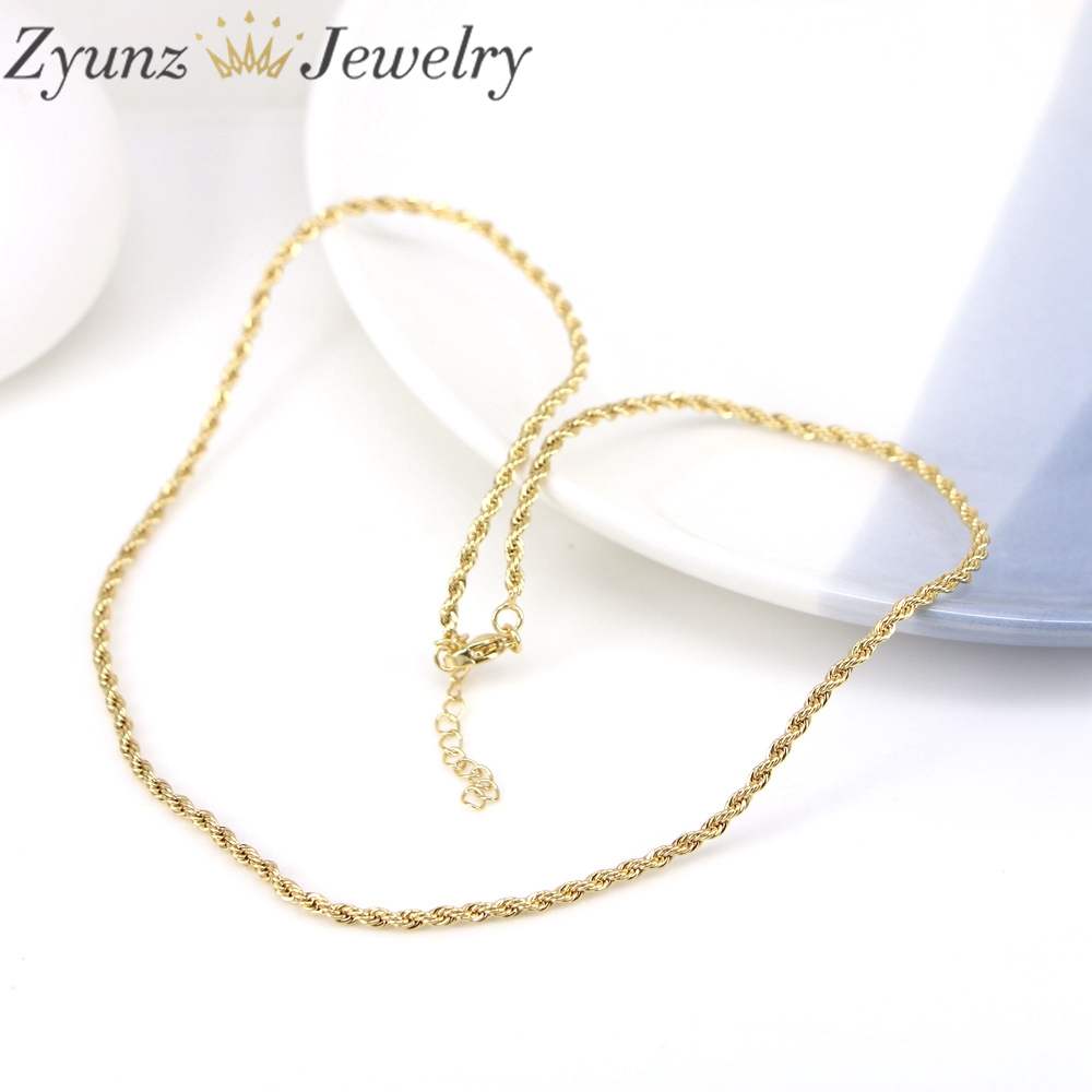 20 pièces, collier chaîne en m - Jewelry Making Singapore avis et prix