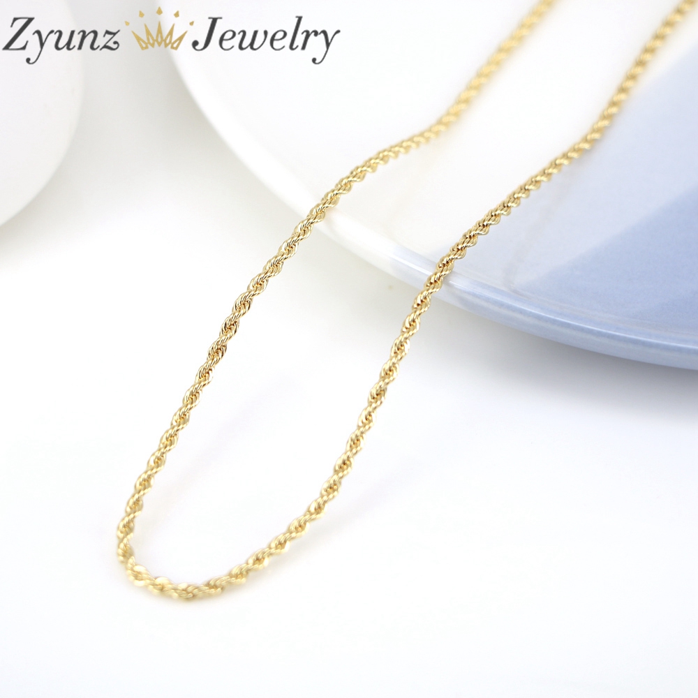 20 pièces, collier chaîne en m - Jewelry Making Singapore avis et prix