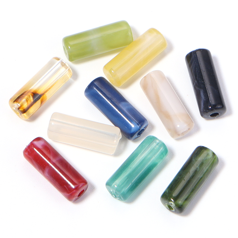 Perles en acrylique imitation  - Crimp Bead Tube avis et prix
