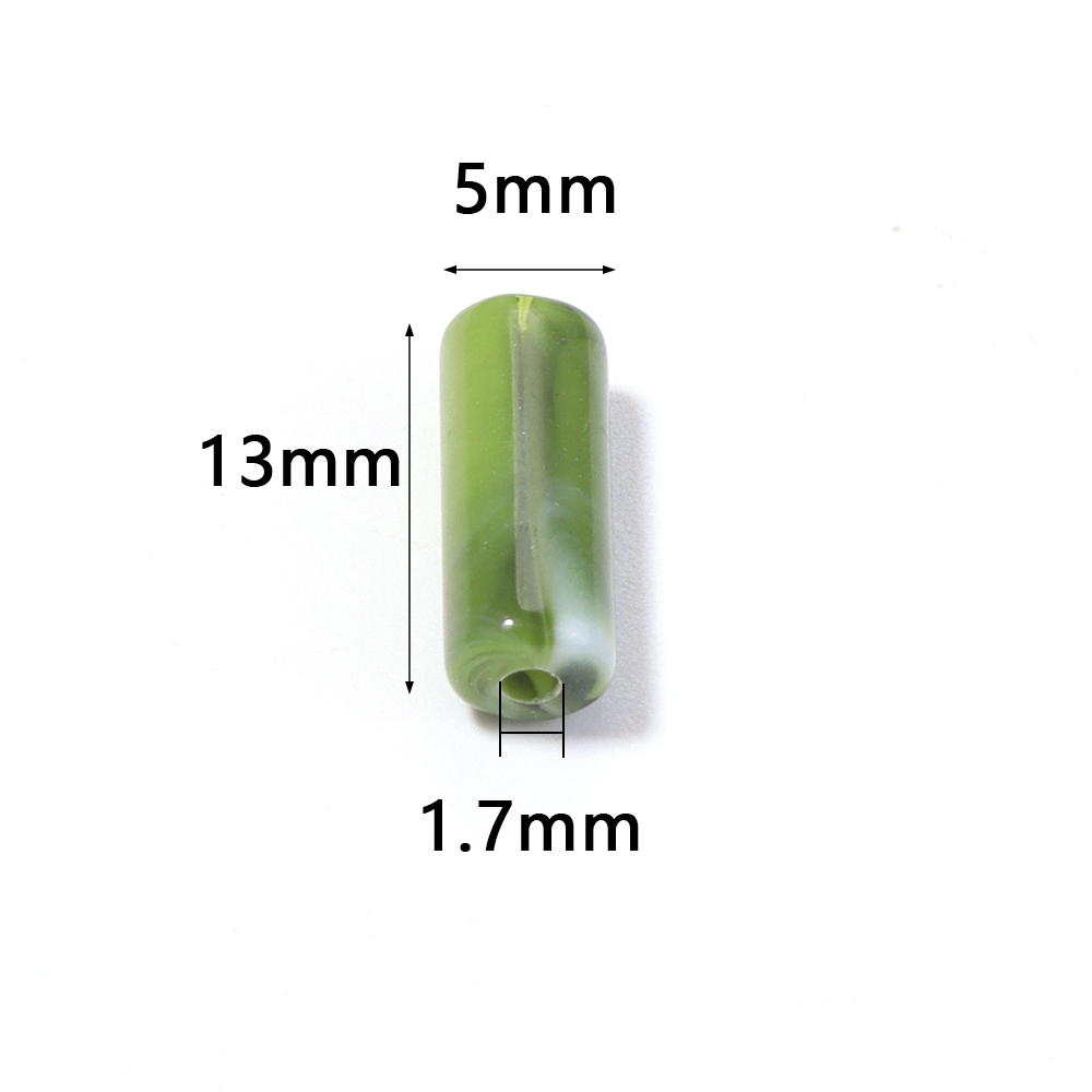 Perles en acrylique imitation  - Crimp Bead Tube avis et prix