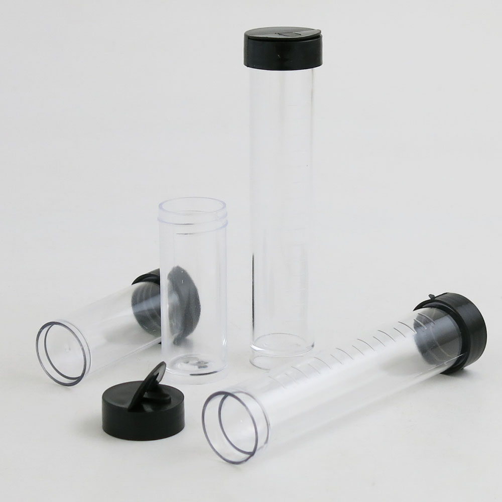2 tubes en plastique transpare - Crimp Bead Tube avis et prix