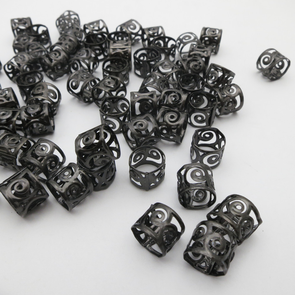 100 perles de cheveux noires r - Crimp Bead Tube avis et prix