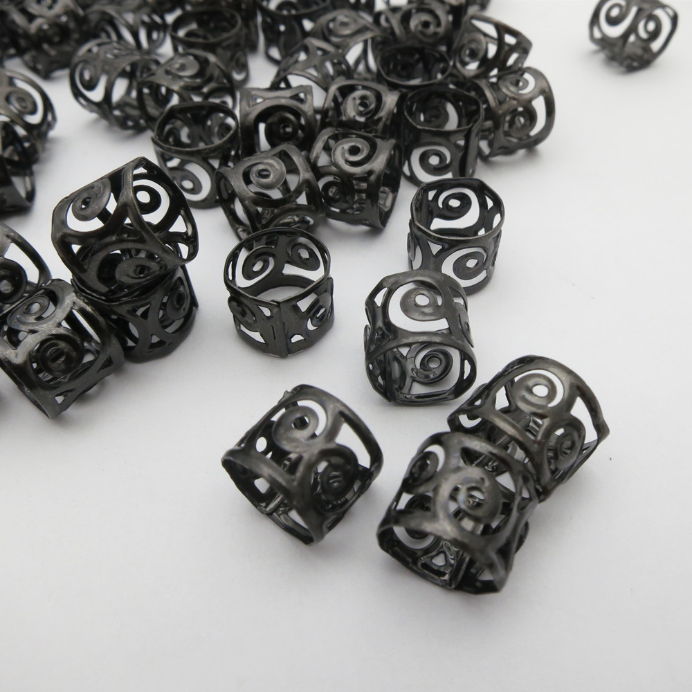 100 perles de cheveux noires r - Crimp Bead Tube avis et prix